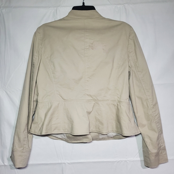 Sample Jacket 8 moto Ann Taylor marked "sample" READ - Picture 3 of 10